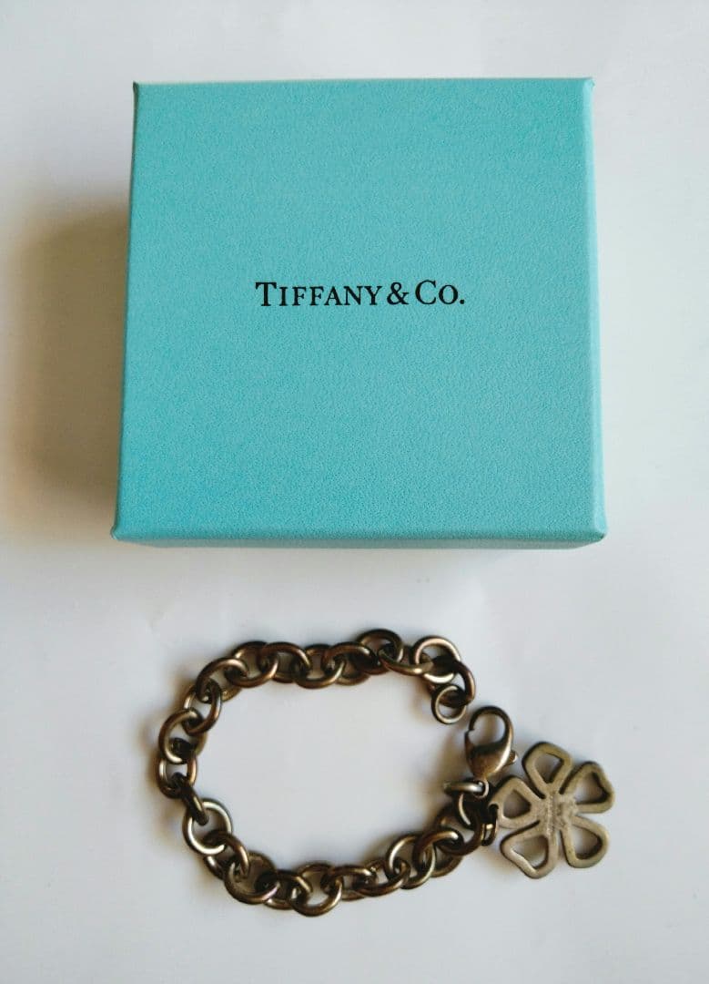 TIFFANY ティファニー シルバー ブレスレット クローバー☘