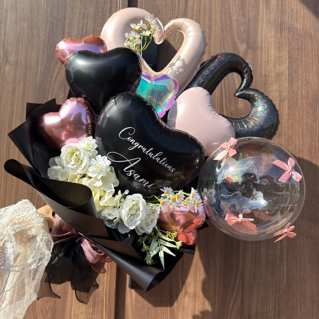 ayachan☻♡卒業式❤︎BIGバルーンブーケ花束｜3/12迄のお届け