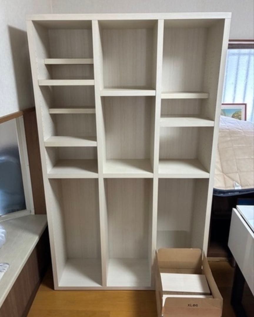 直接引取限定　可動棚付きオープンラック　ディスプレイラック　フィギュア棚