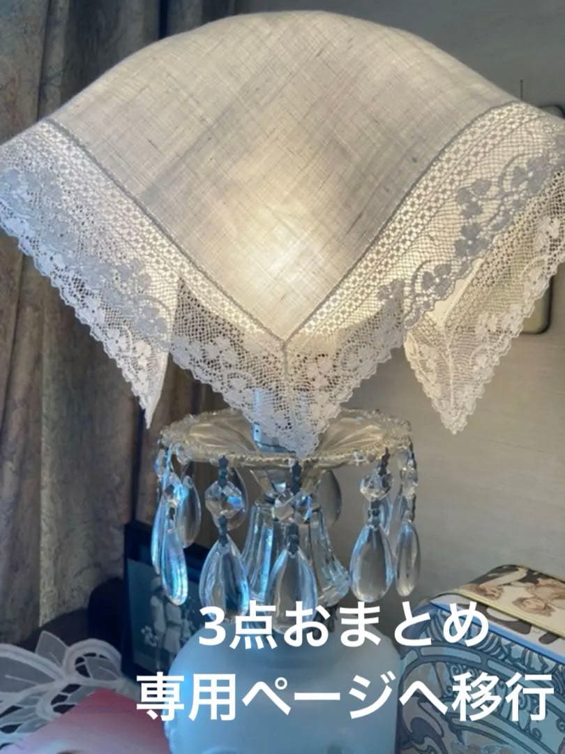 1997年アイリッシュリネンポケットチーフ繊細な手作業レースドイリーヴィンテージ