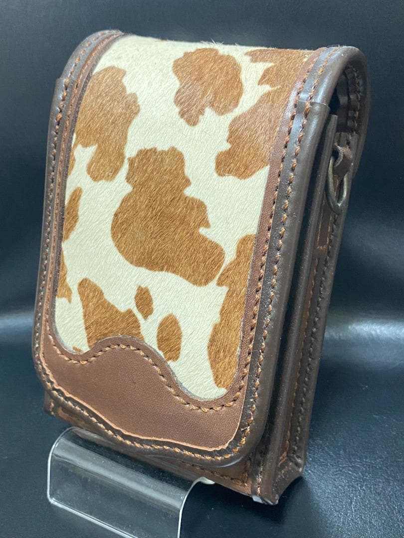 【レザーハンドメイド_全て手縫い】ドロップインダーツケースNo.51