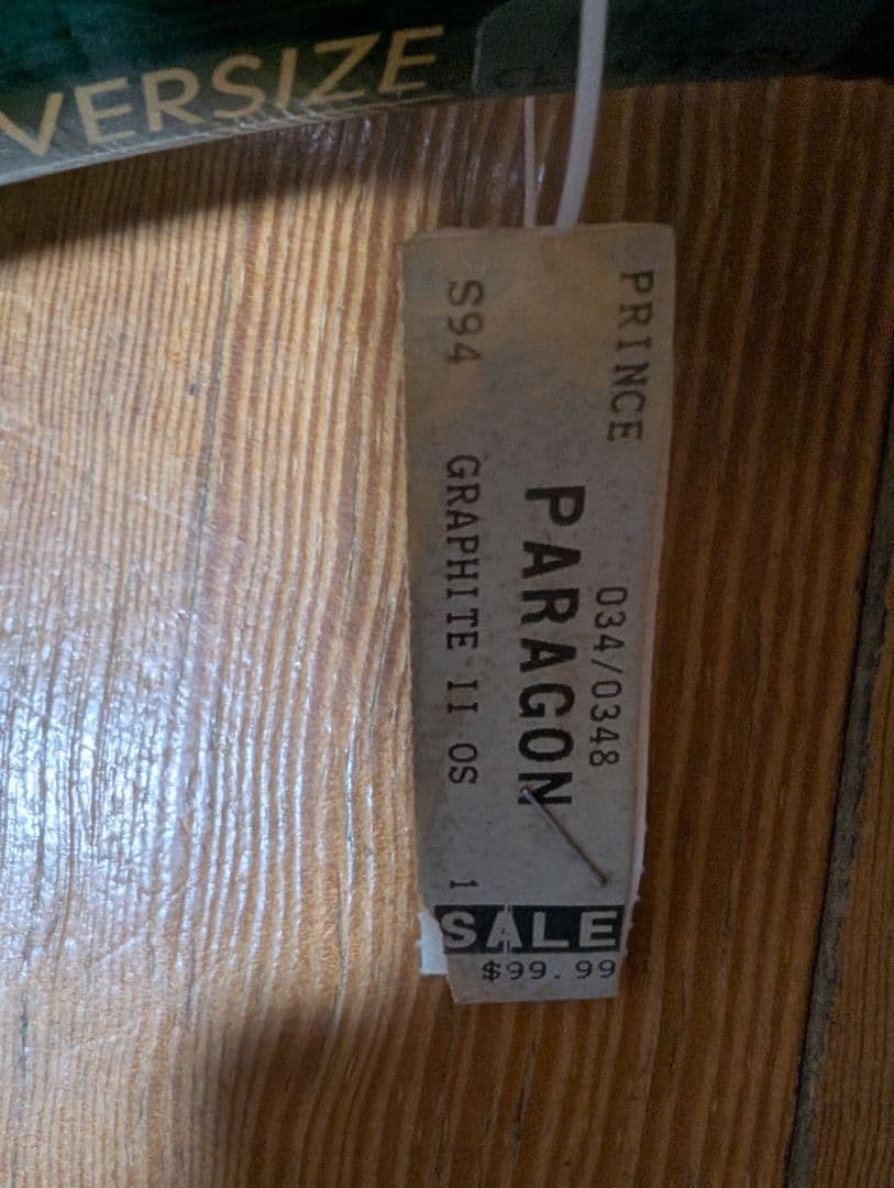 ラケット(硬式用) Prince Graphite II Oversize Paragon