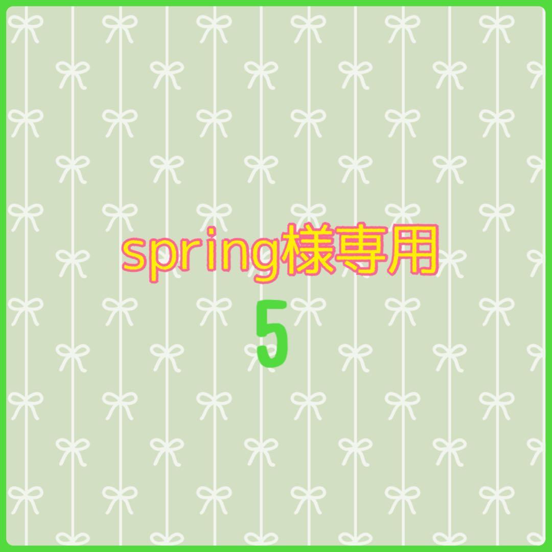 spring 5 レッツプレイ棚