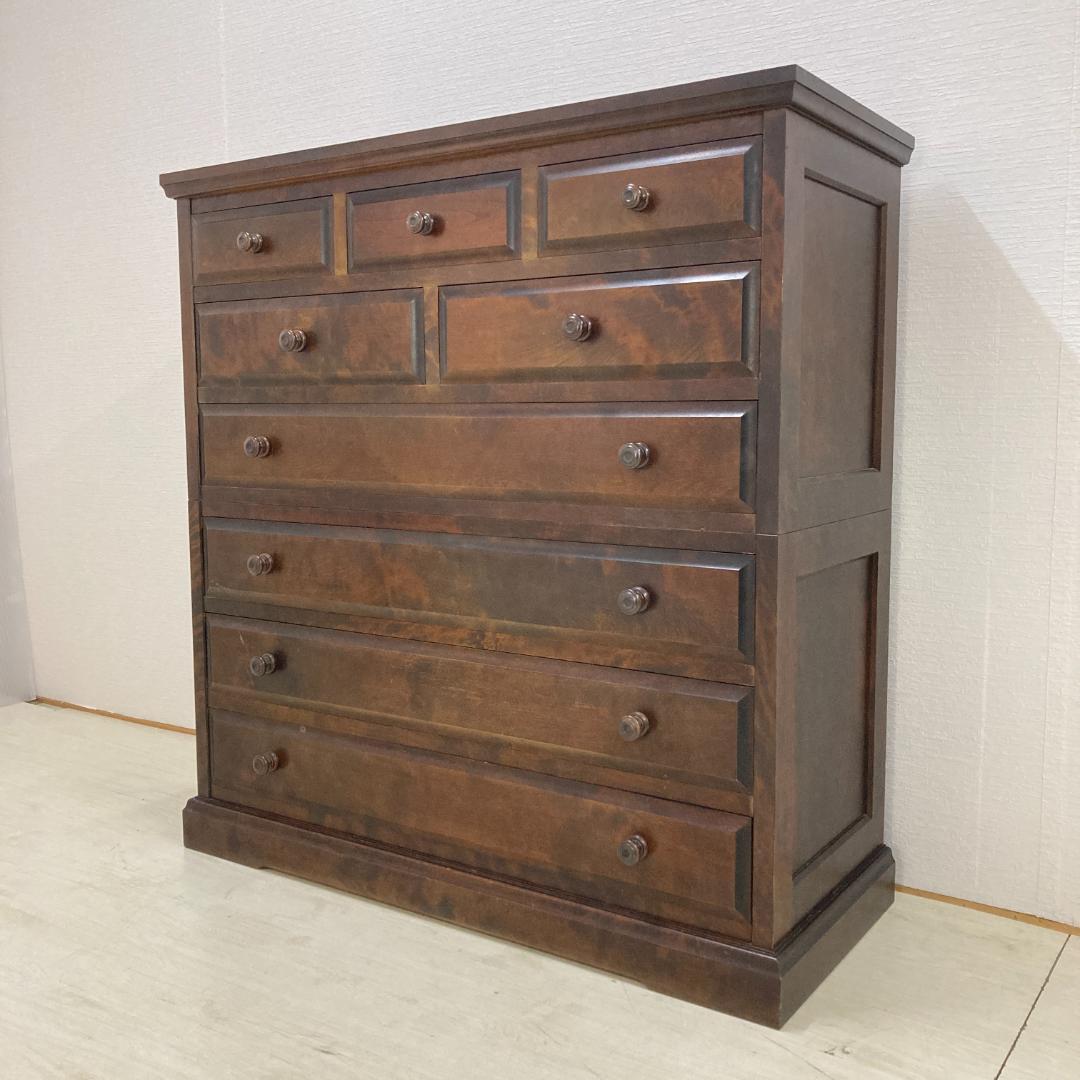 北海道民芸家具 6段チェスト チェスト 整理箪笥 整理タンス