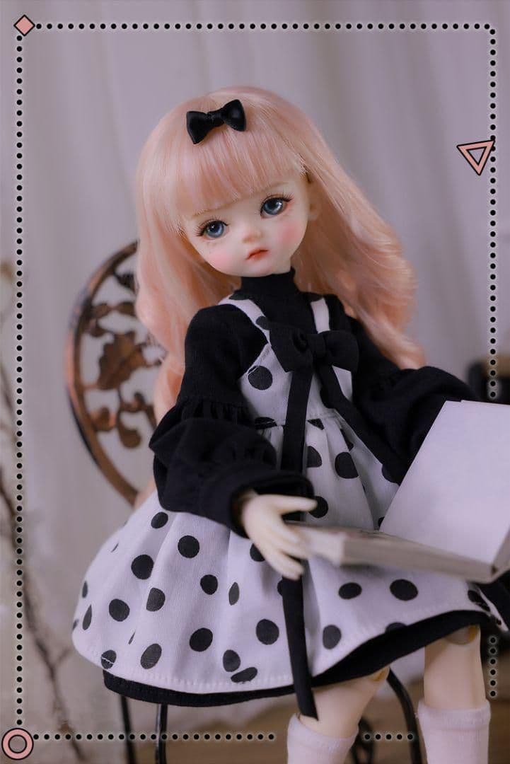 K82 BJD 1/6 ドール本体 Daly　球体関節人形 ハンドメイド