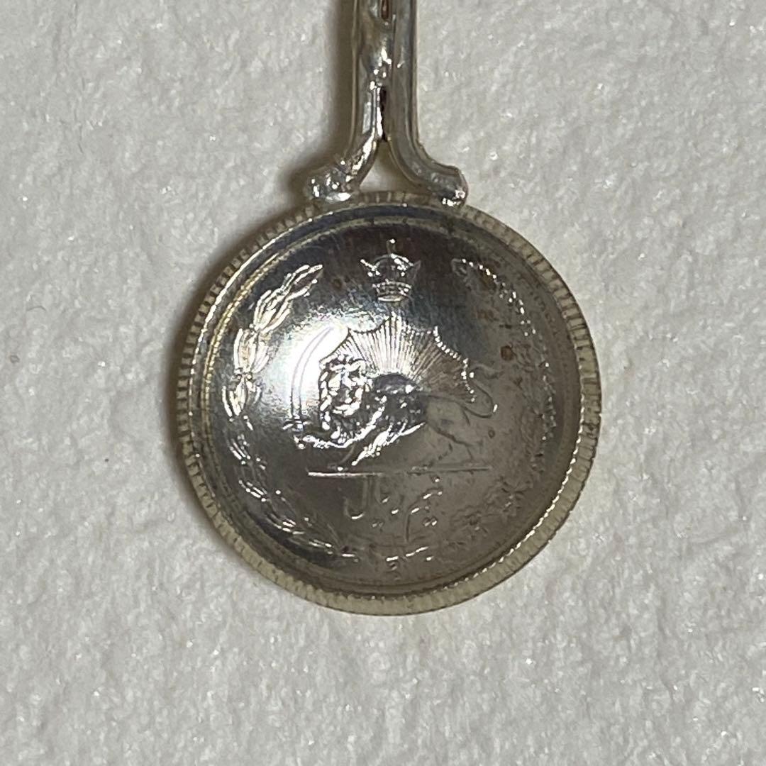 希少 アンティーク イスラム シルバー 純銀 スプーン