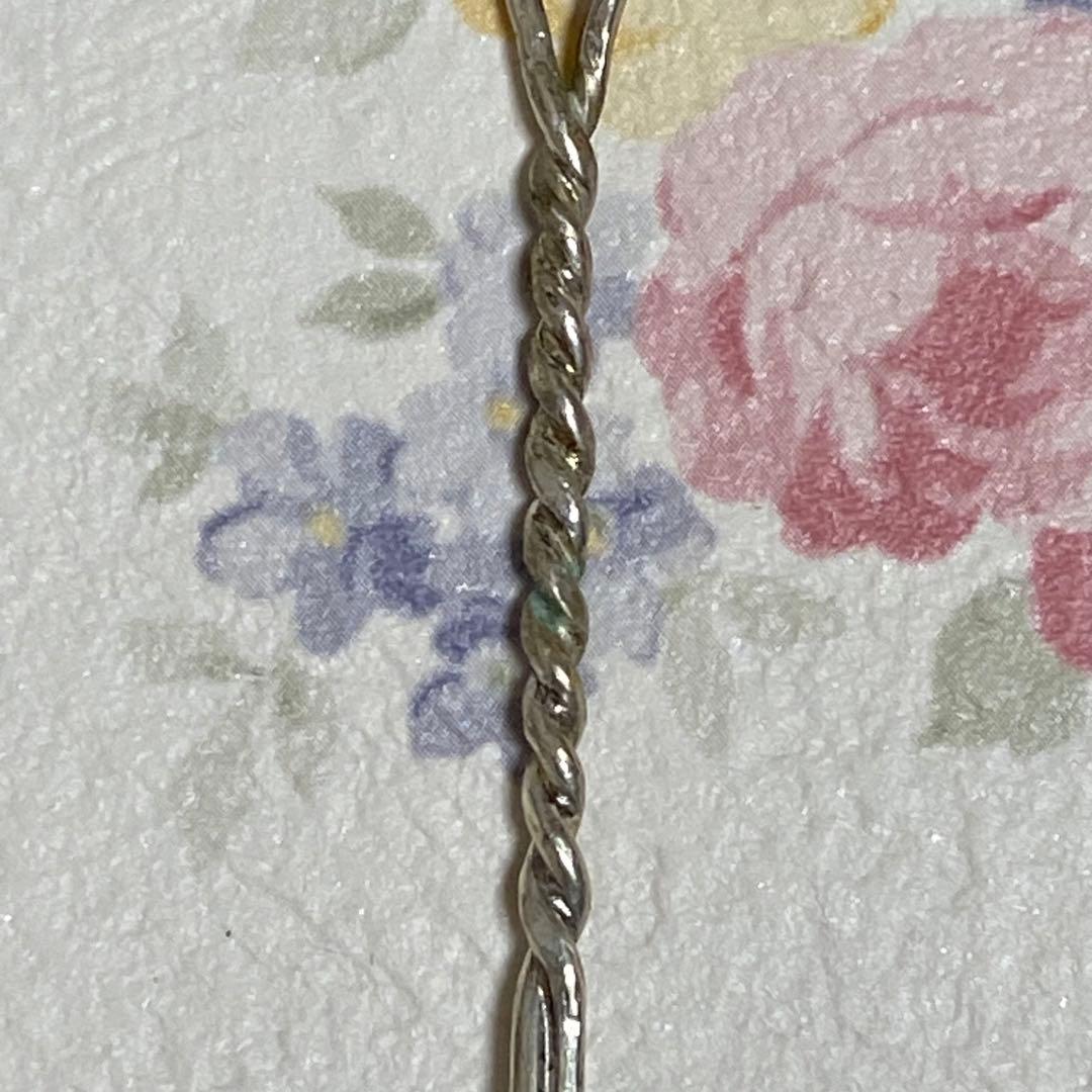 希少 アンティーク イスラム シルバー 純銀 スプーン