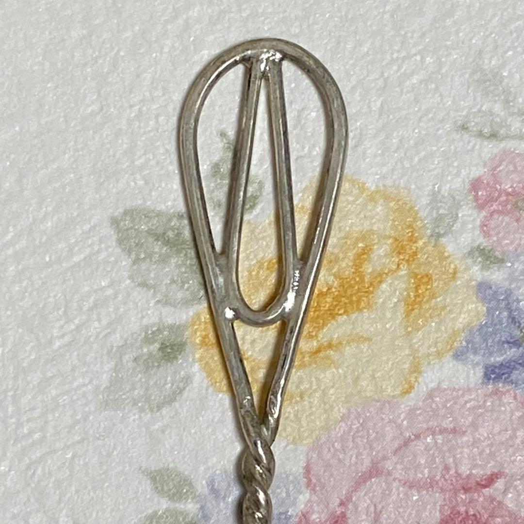 希少 アンティーク イスラム シルバー 純銀 スプーン