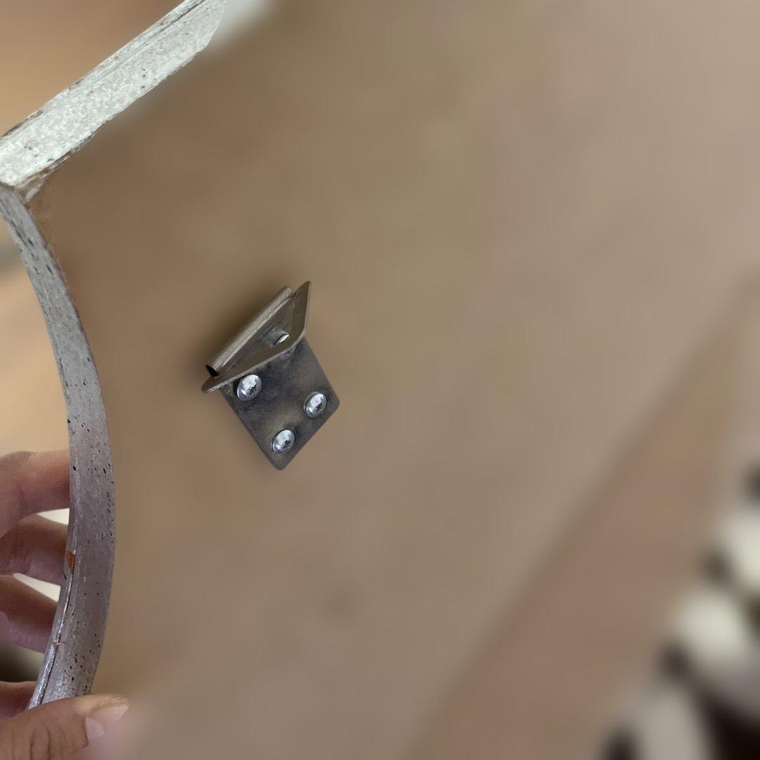 クラシックな花柄オーバルミラー　エルシオ