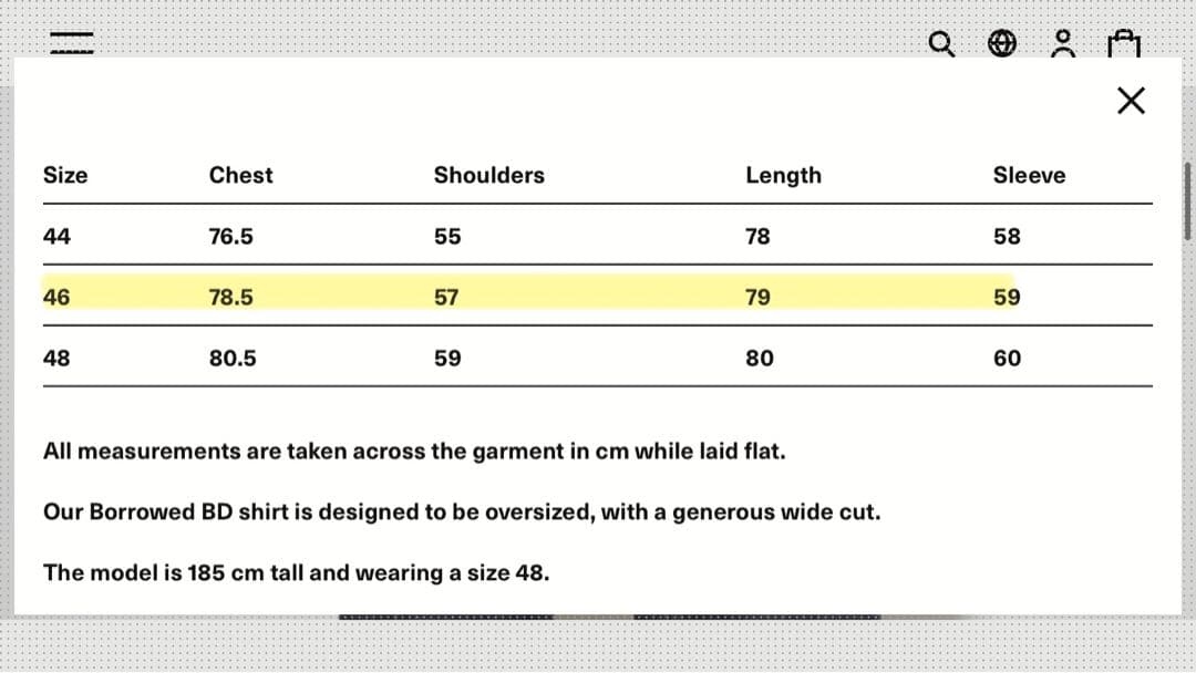 トップス OUR LEGACY 24ss BORROWED BD SHIRT IT46