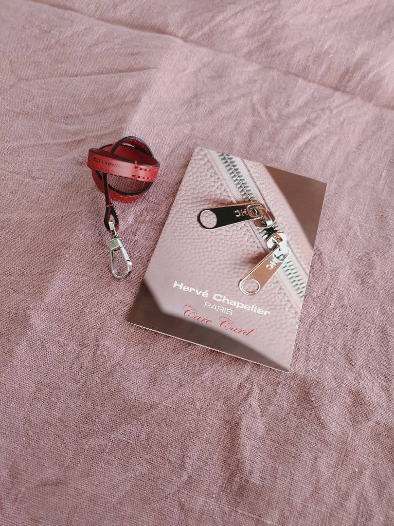 Hervé Chapelier レザーストラップ