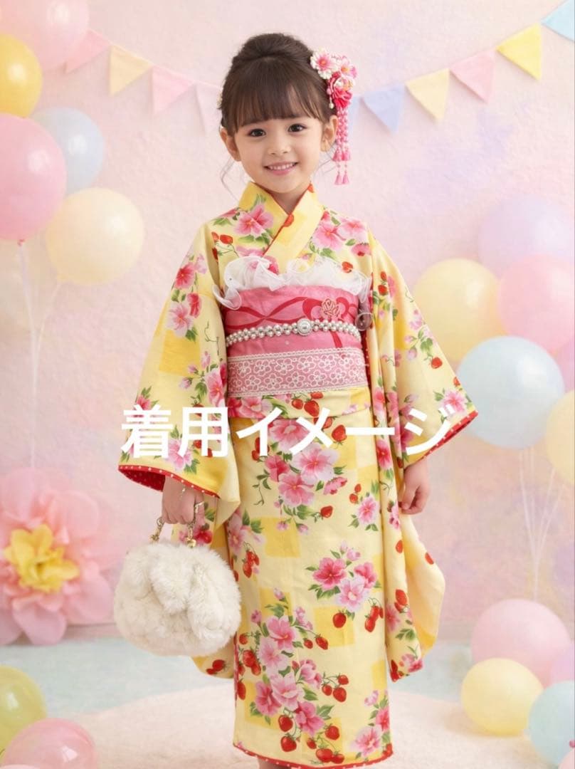 ブランド　SEIKO MATSUDA 七五三　着物　フルセット　7歳