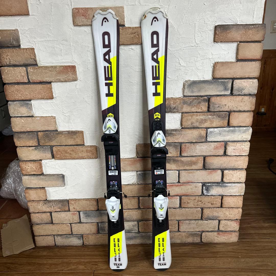 HEAD super shape era2.0 117 ジュニアスキー ヘッド