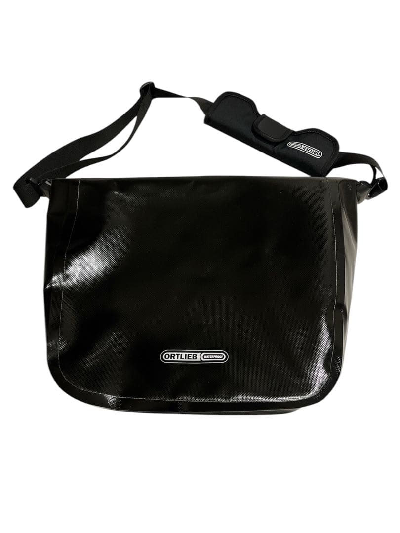 シュプリーム/オルトリーブコラボメッセンジャーバッグ　ブラック