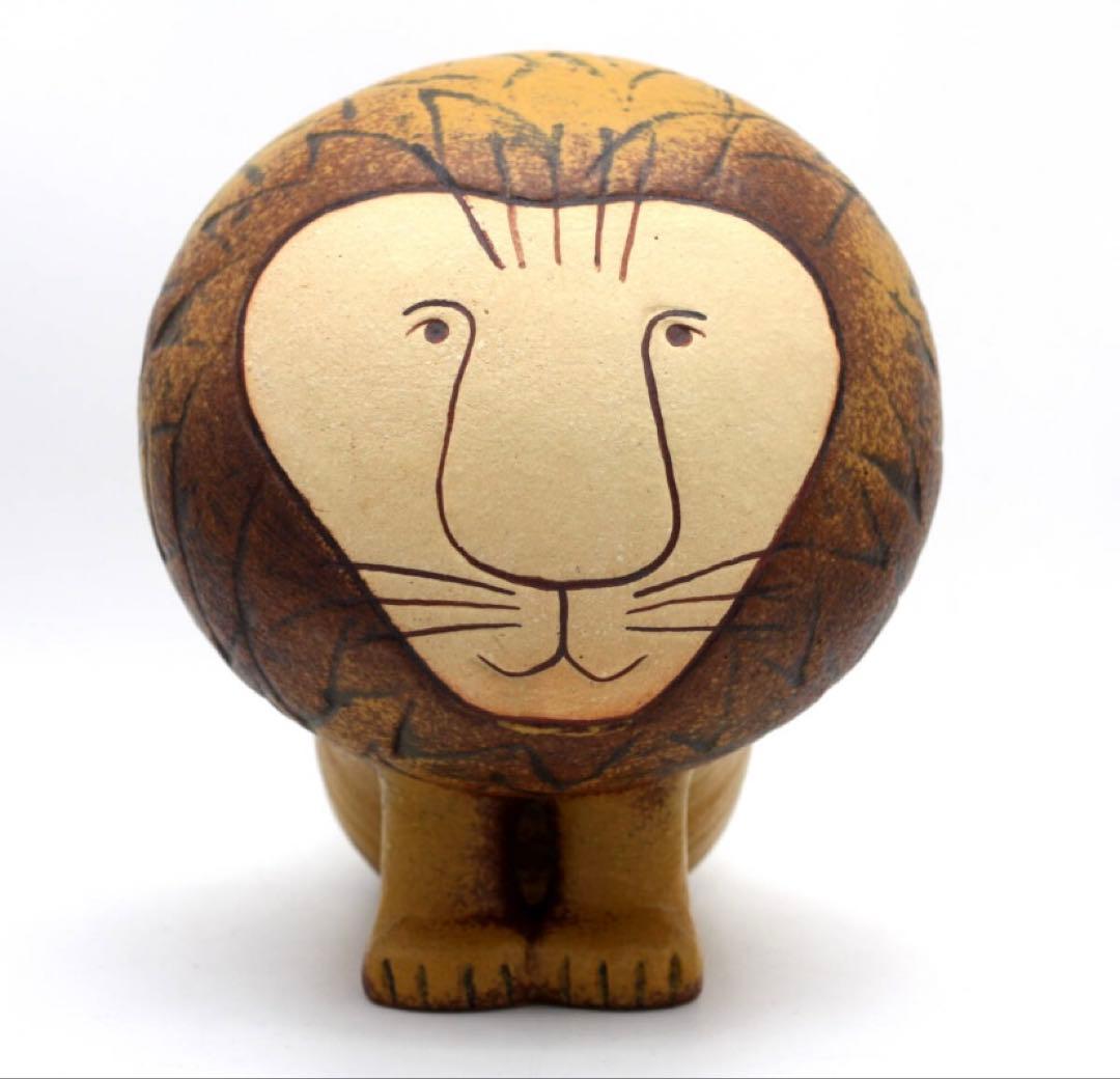 極美品 Lisa Larson リサラーソン ライオン 大 (L) オブジェ