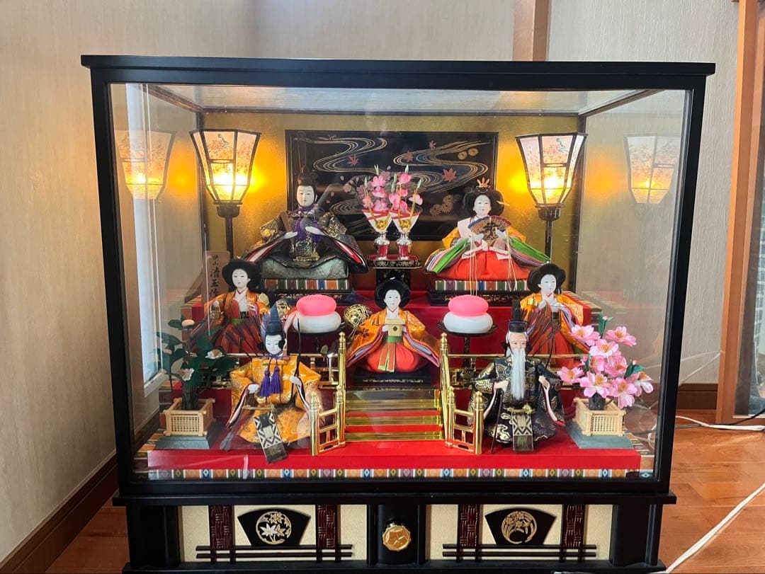 ⭐︎直接引き取り⭐︎ 雛人形 ケース付き