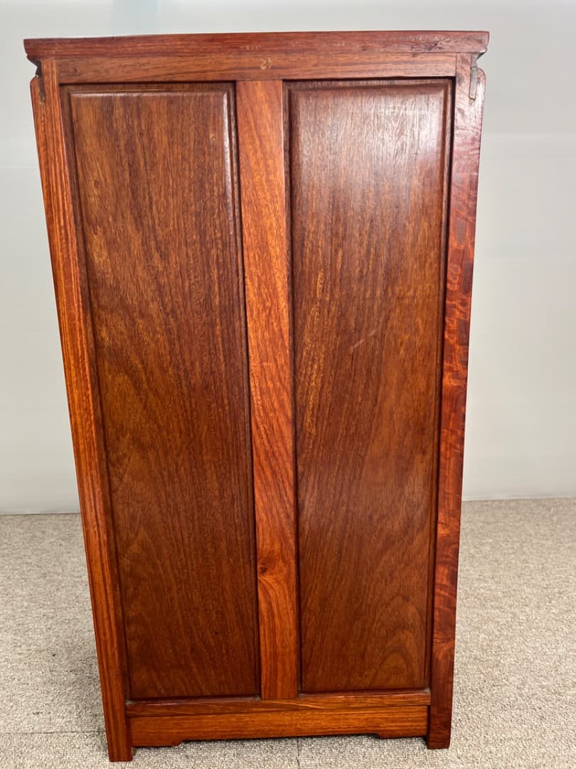 コ*ロ様 螺鈿細工 箪笥 整理箪笥 8段 木製チェスト 中国骨董 唐木