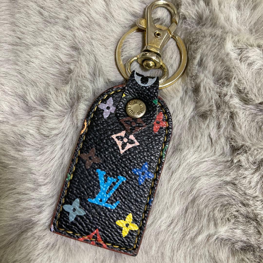 Louis Vuitton モノグラム・マルチカラー キーホルダー　難あり