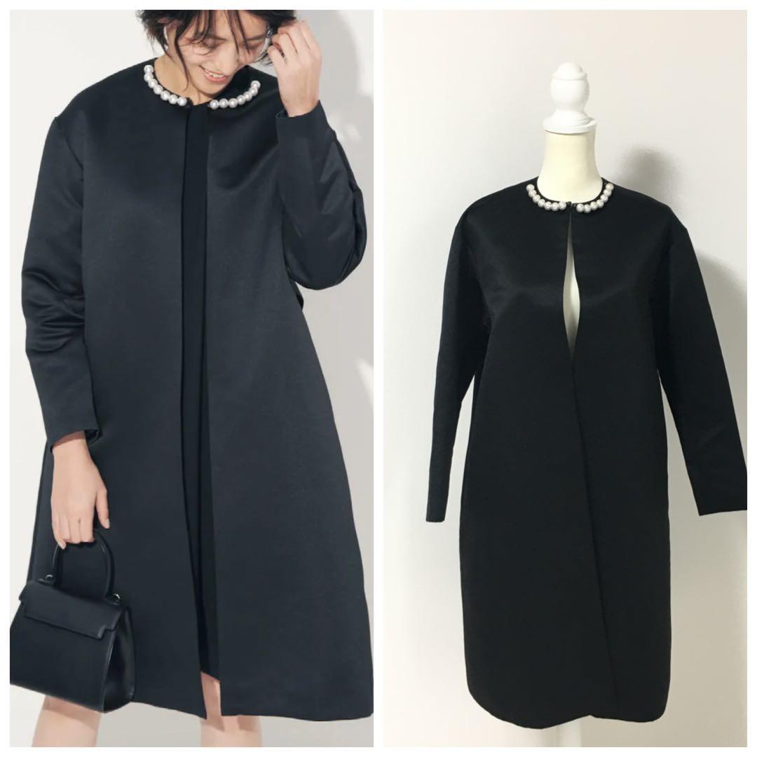 近年美品　YOKO CHAN パール　フォーマル　コート