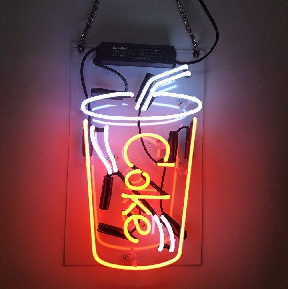 ネオン管　Coke