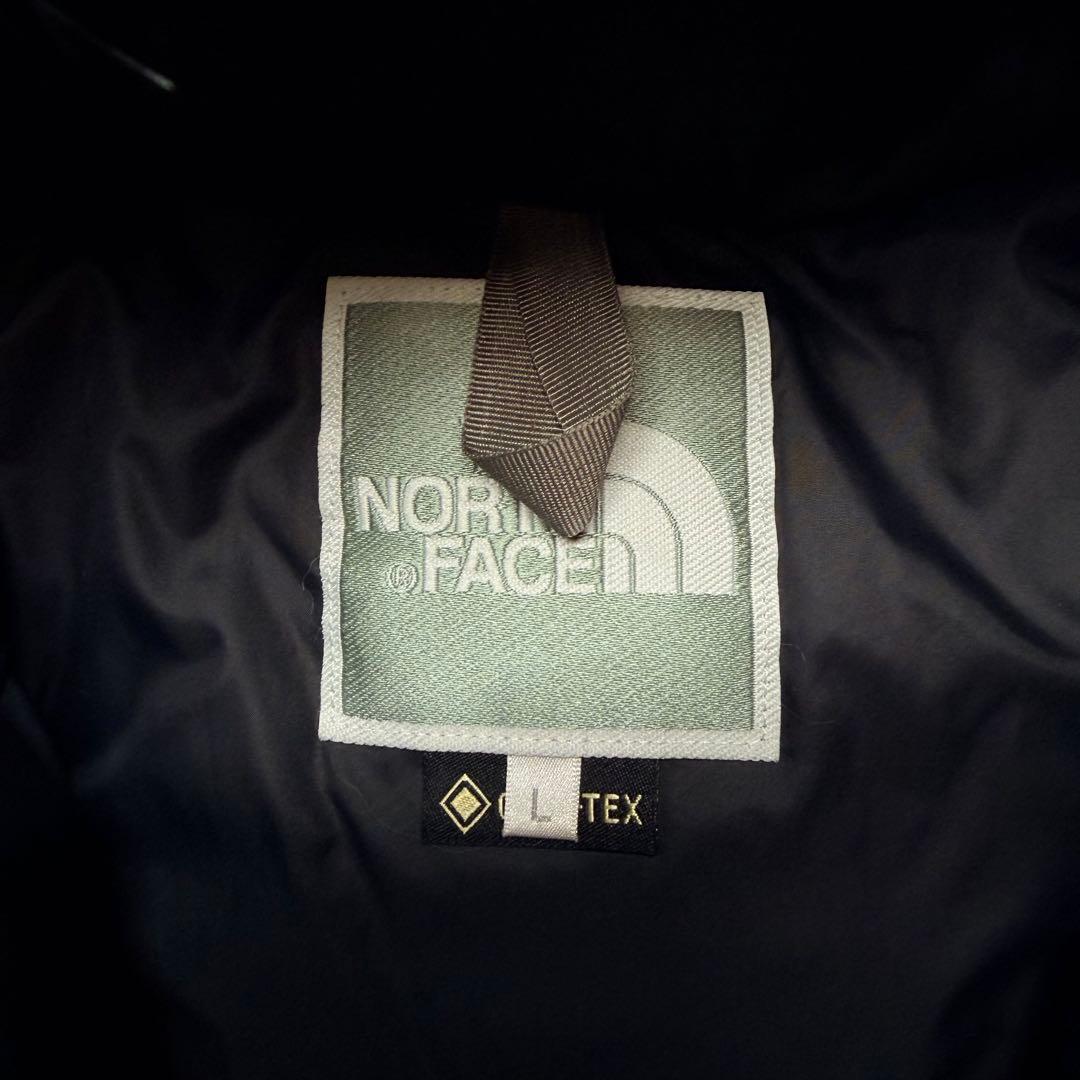 プルメリア ノースフェイス マウンテンダウンコート ブラック Lサイズ