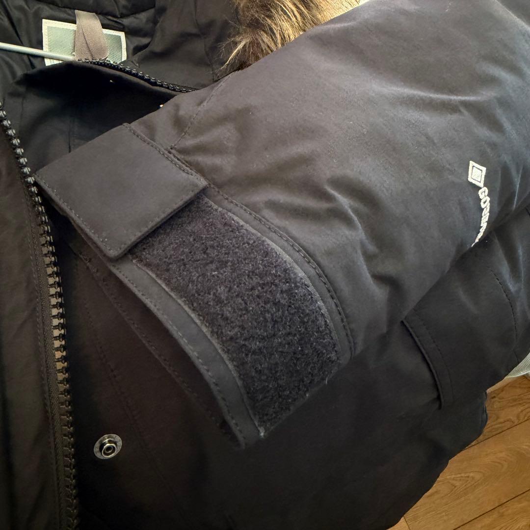 プルメリア ノースフェイス マウンテンダウンコート ブラック Lサイズ