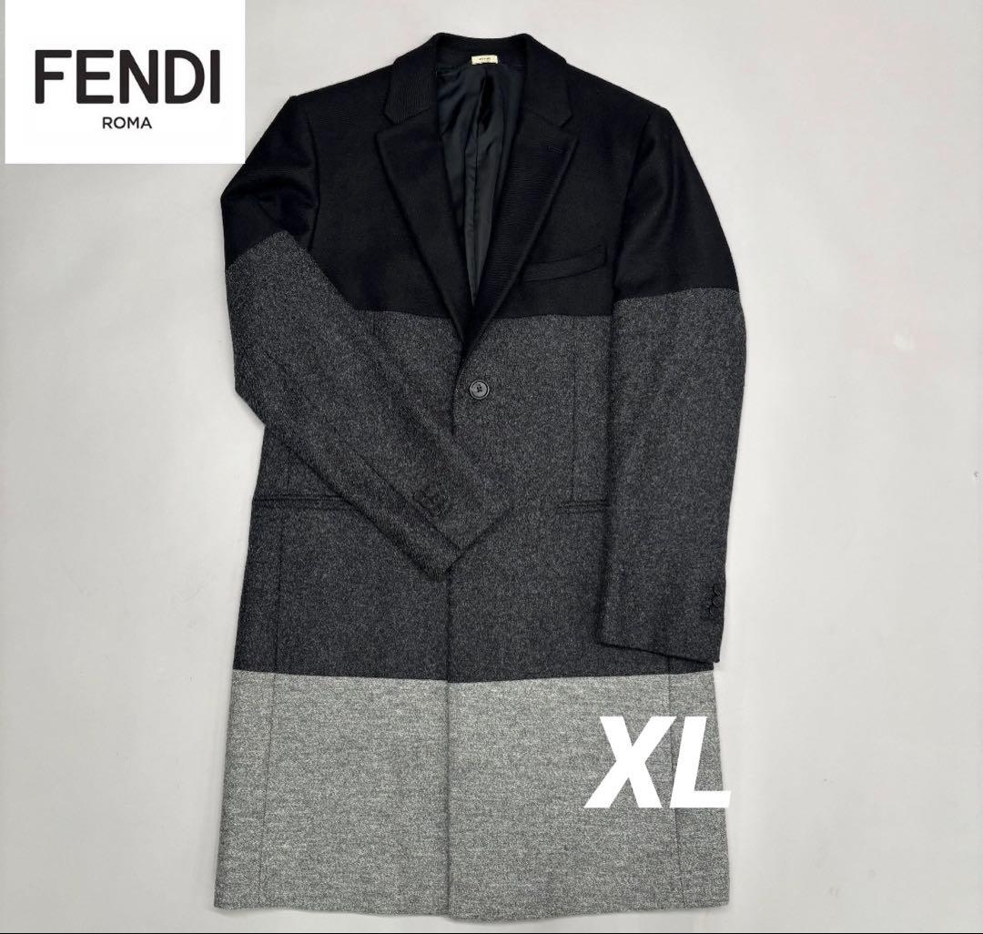 【美品】FENDI チェスターコート
