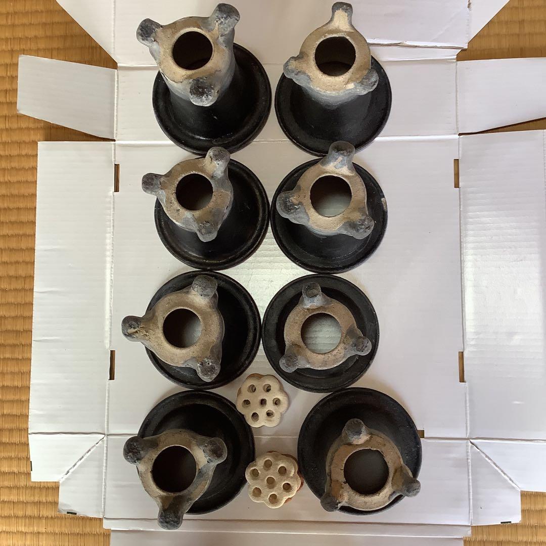 はたく　風蘭及び万年青用楽焼鉢（中古品）30個