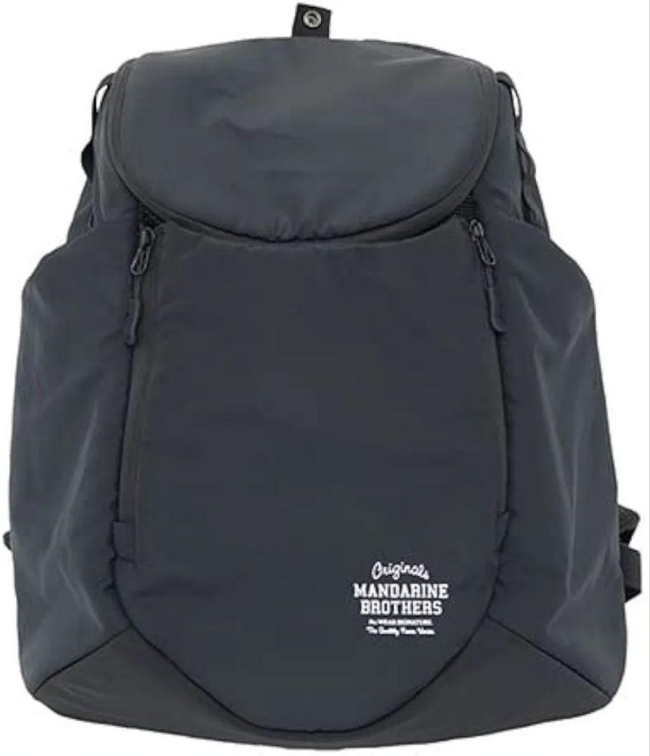 MANDARINE BROTHERS ウィンストンハグバッグ リュック 黒