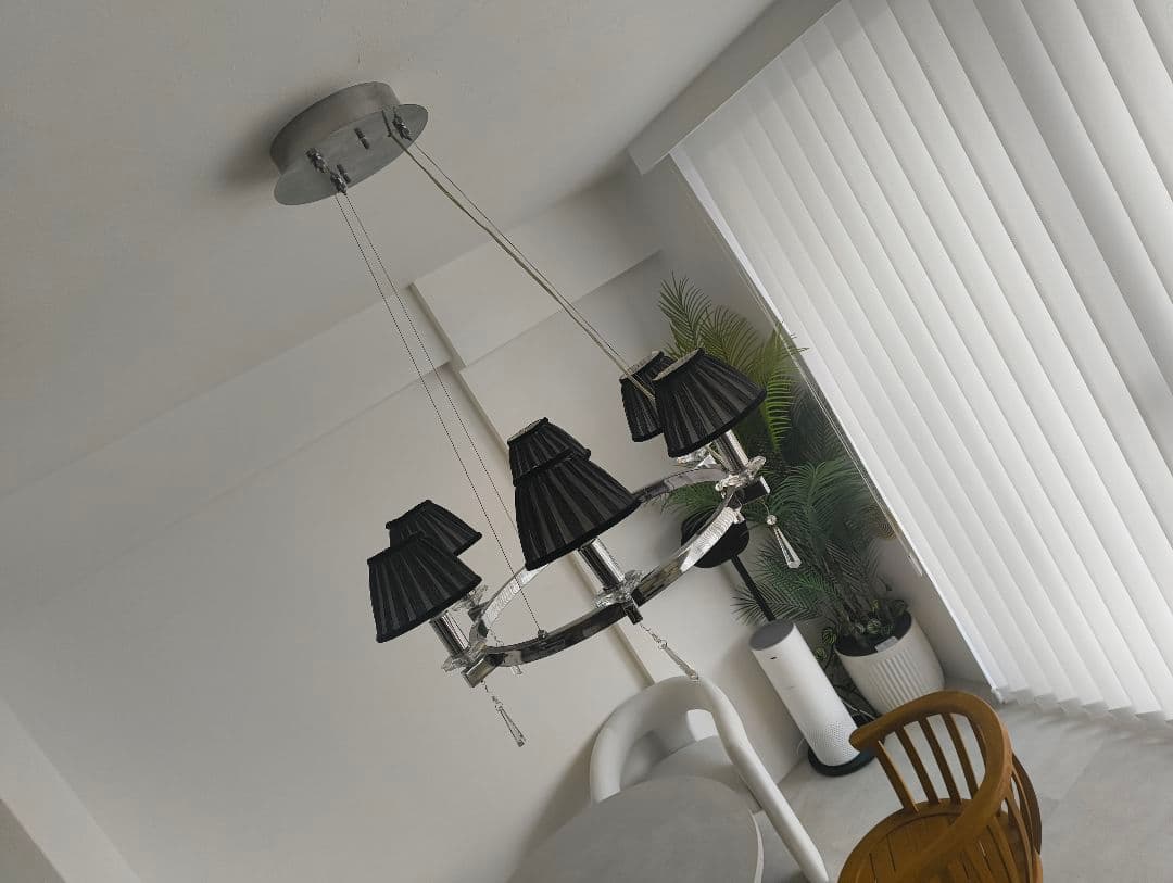 シーリングライト LED 6灯 シャンデリア 送料込✨️