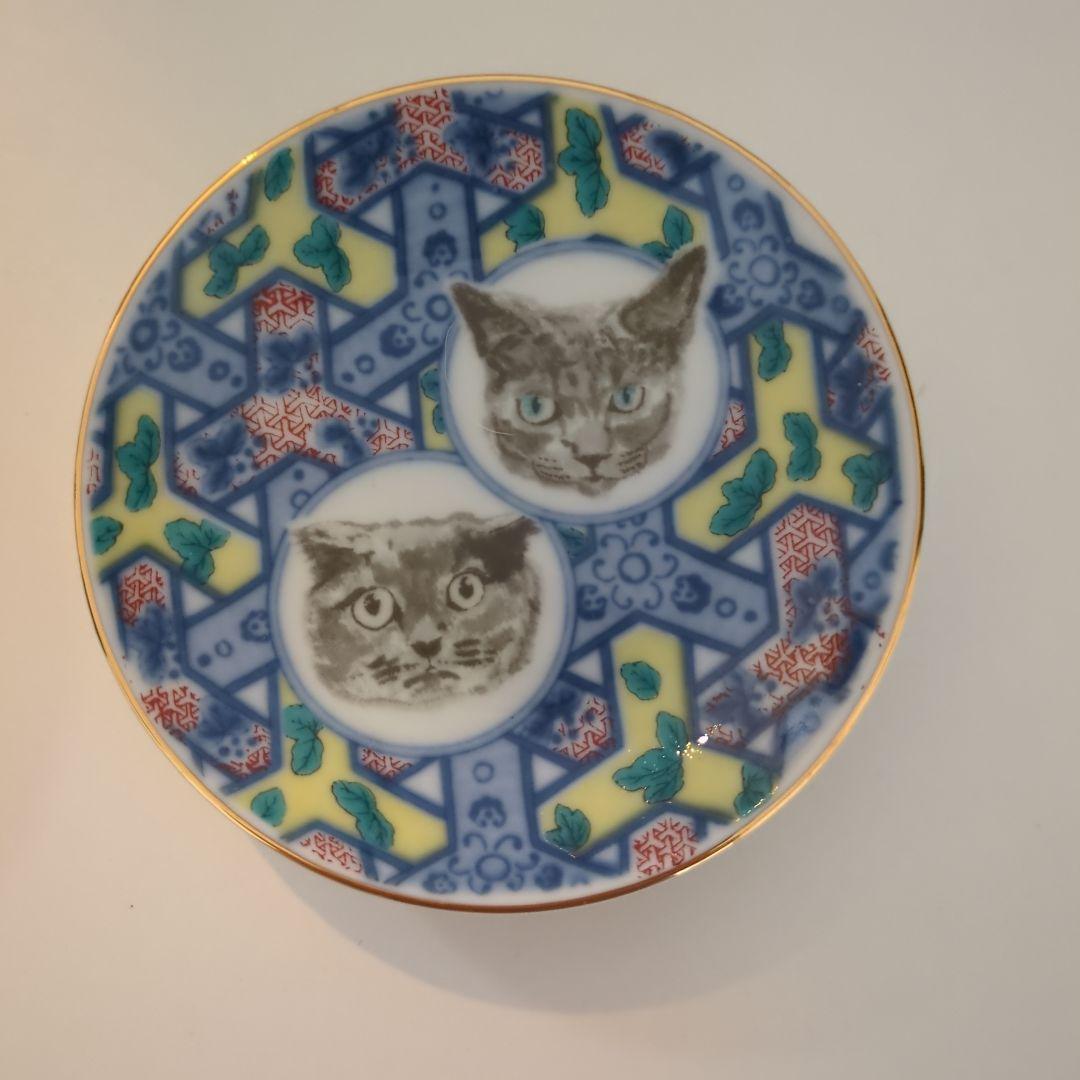 広海深海グリタオ　備前吉田焼き豆皿木箱入り5点セット