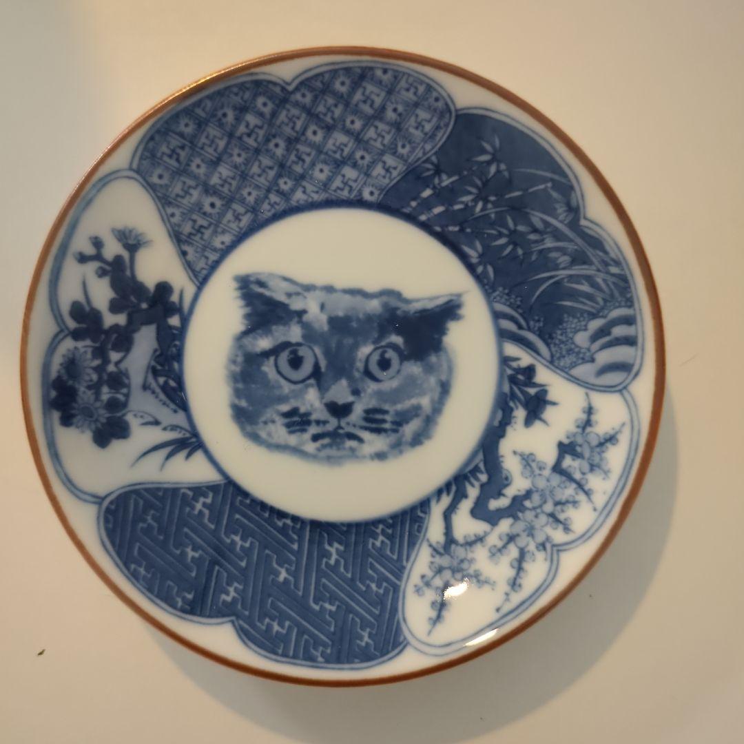 広海深海グリタオ　備前吉田焼き豆皿木箱入り5点セット