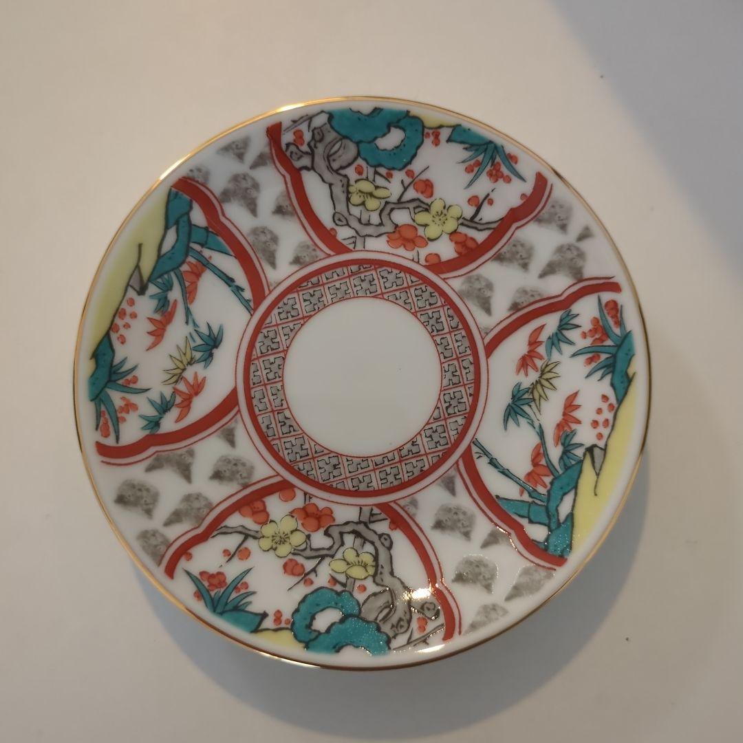 広海深海グリタオ　備前吉田焼き豆皿木箱入り5点セット