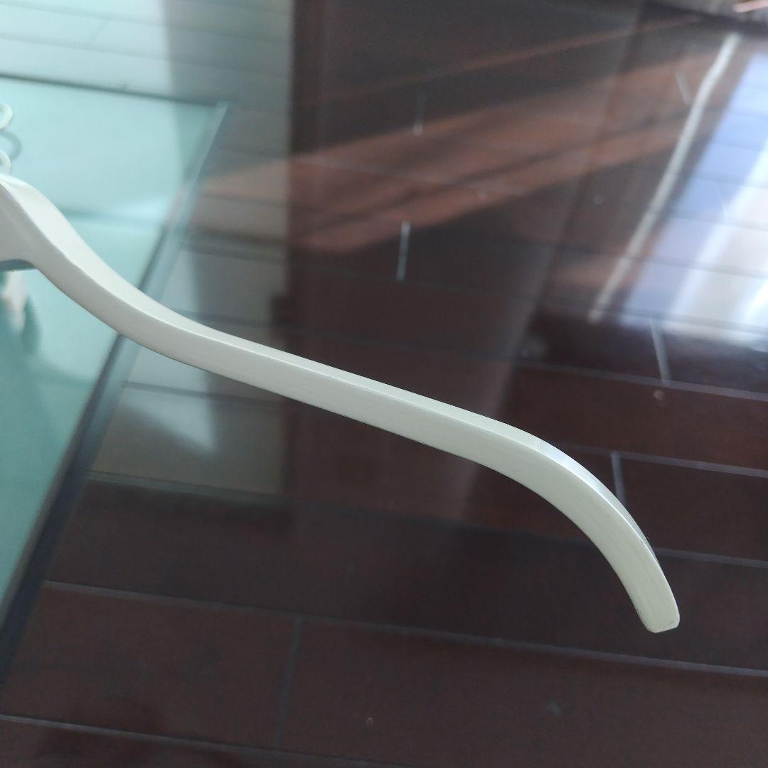 【LACOSTE 非売品】 ラコステ店舗用 木製ハンガー ホワイト 10本セット