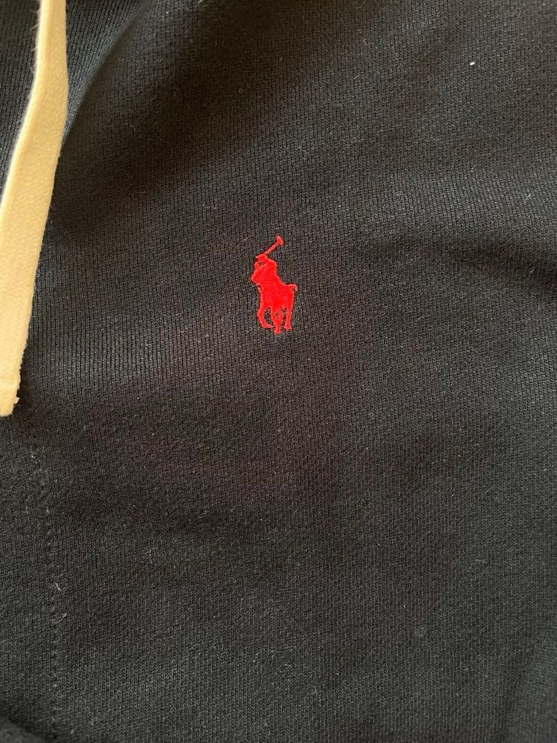POLO RALPH LAUREN ジップアップパーカー　ブラック　Lサイズ