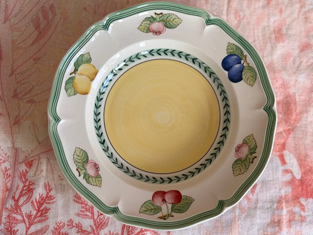 ビレロイ&ボッホ　フレンチガーデンサラダボウル2枚