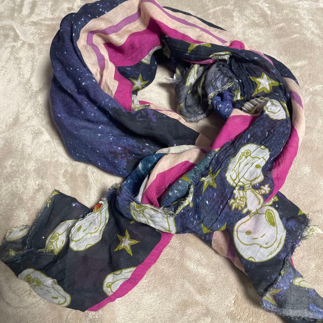 Ottotredici　スヌーピーコラボ　ストール　オットトレディッチ