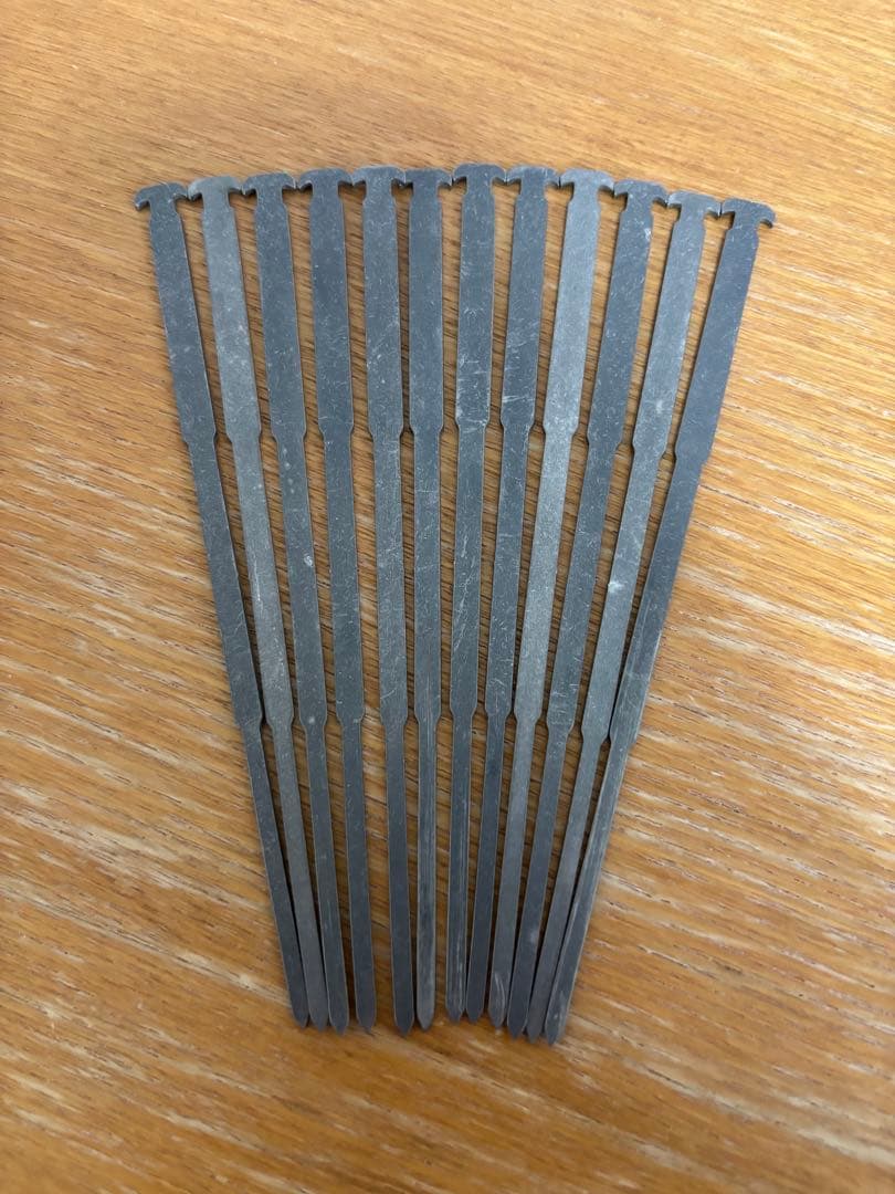 SULUK46 Atani Titanium Tent Stakes 12本