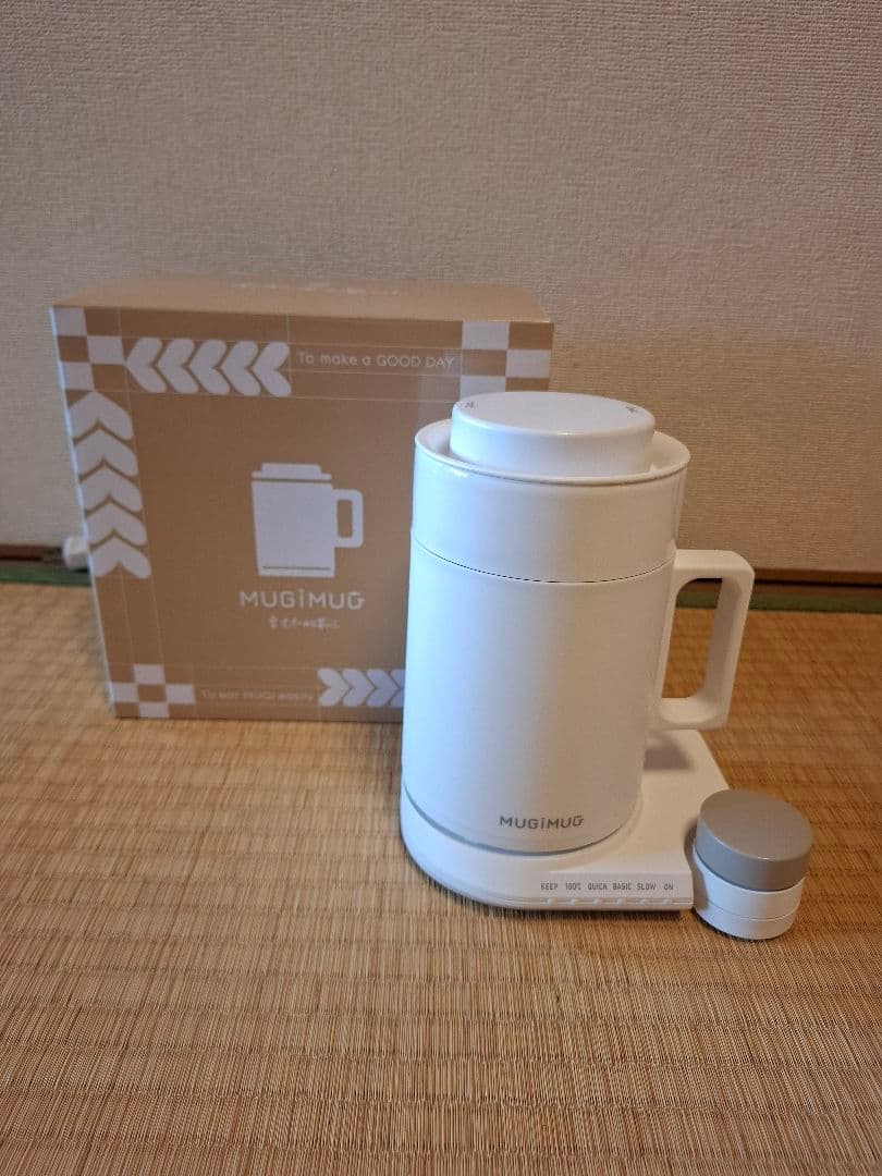 MUGI-MUG 麦炊飯器 + MUGI-STICK(むぎまぐブレンド) 5本