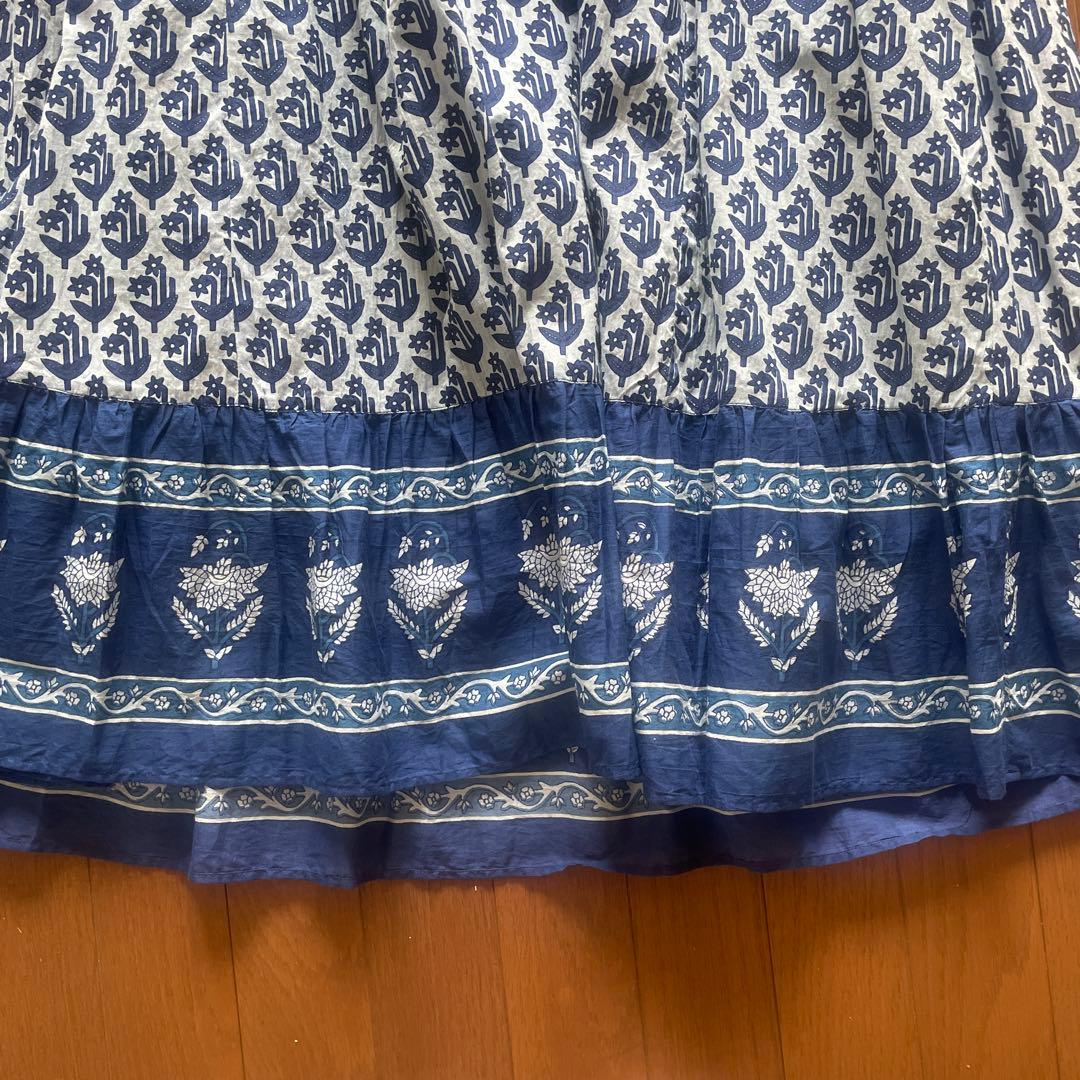 新品スローブイエナ　Pondichery プリントワンピース