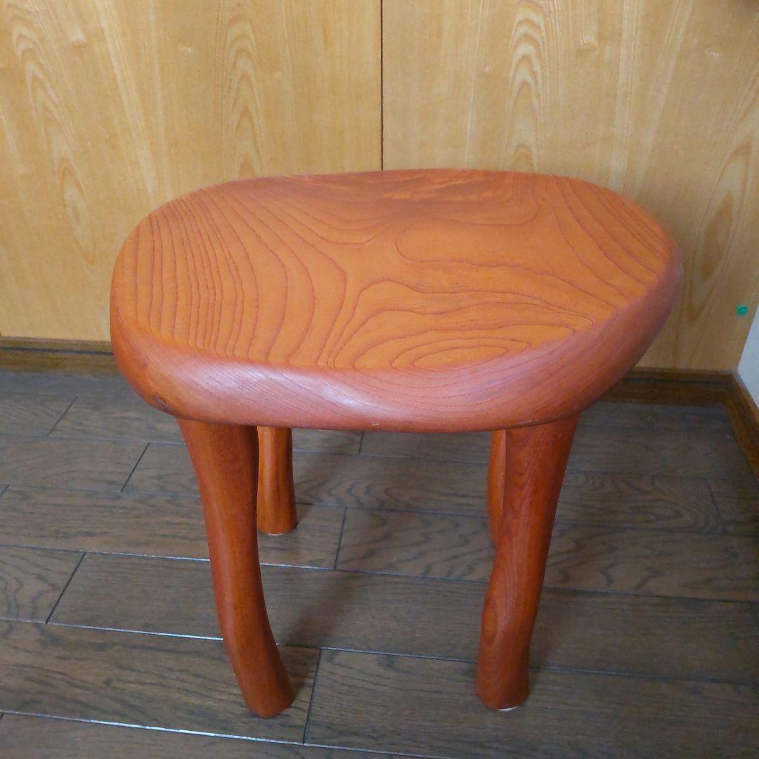 欅　けやき　一点物　スツール　置台にもなります