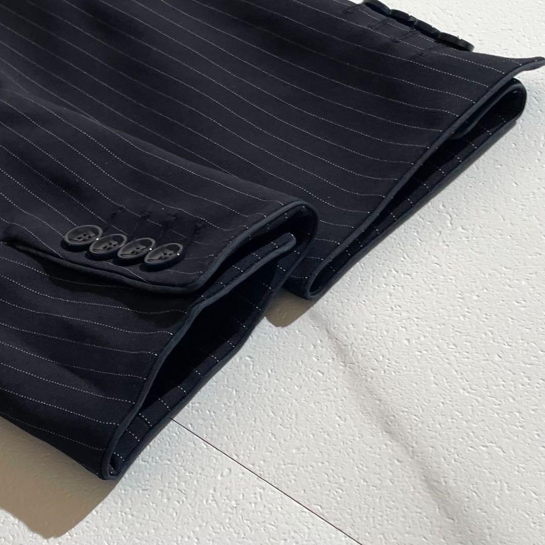 ✨タグ付き大きいサイズ✨マックスマーラ　セットアップスーツ　シルク　ストライプ