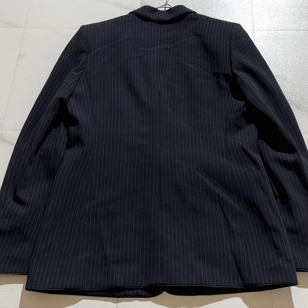 ✨タグ付き大きいサイズ✨マックスマーラ　セットアップスーツ　シルク　ストライプ