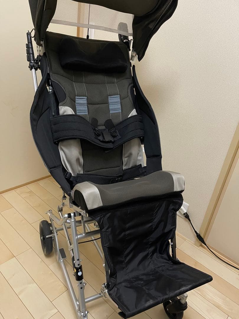 きさく工房 REST wagonⅡ Lサイズ 姿勢保持バギー 車椅子
