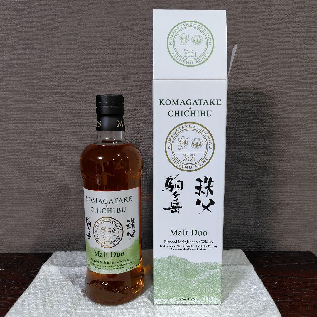 駒ヶ岳✕秩父　モルトデュオ マルスウイスキー　イチローズモルト　2021年