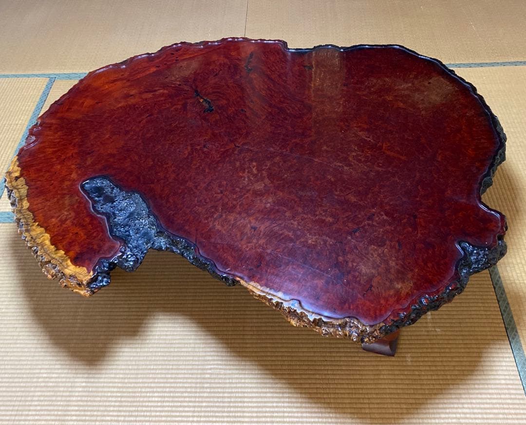 天然木一枚板　テーブル