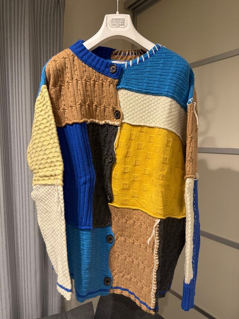 ZARA ADERERROR パッチワークカーディガン