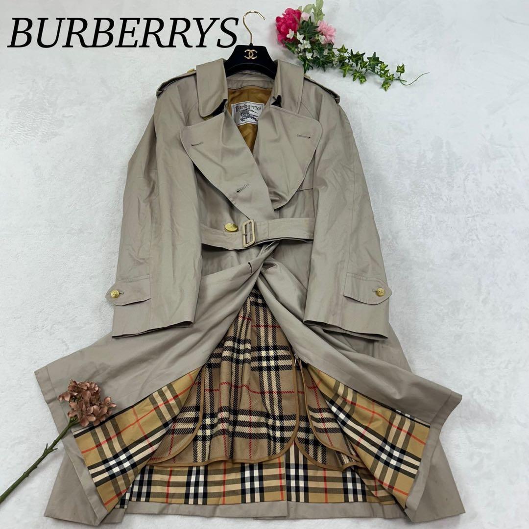 R111 M 9AB バーバリー ベルト ライナー ステンカラー レディース
