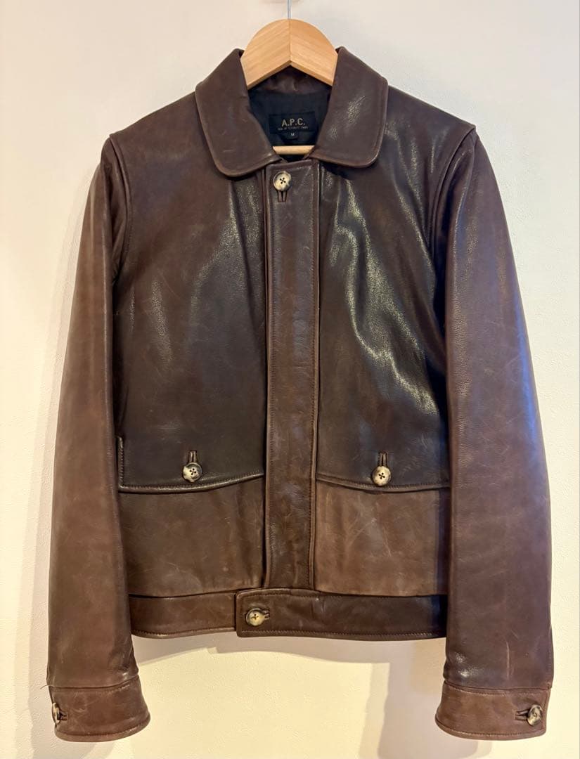 A.P.C. レザージャケット