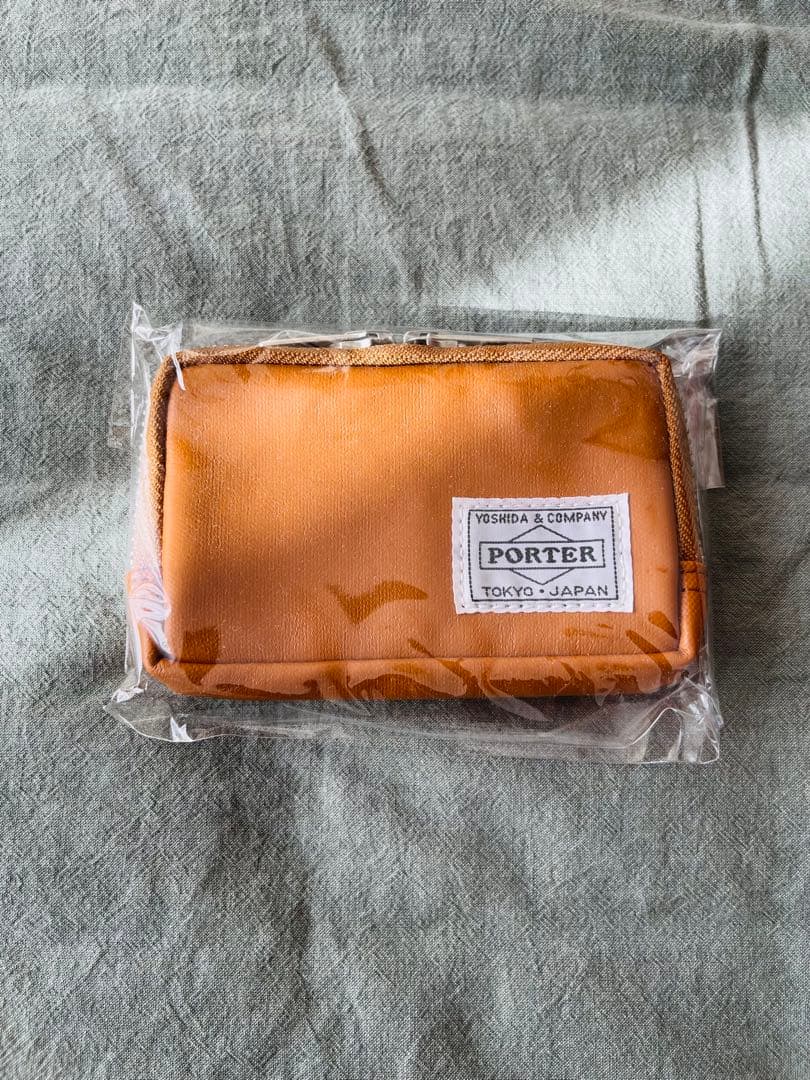 ポーター　フリースタイル　マルチケース　キャメル